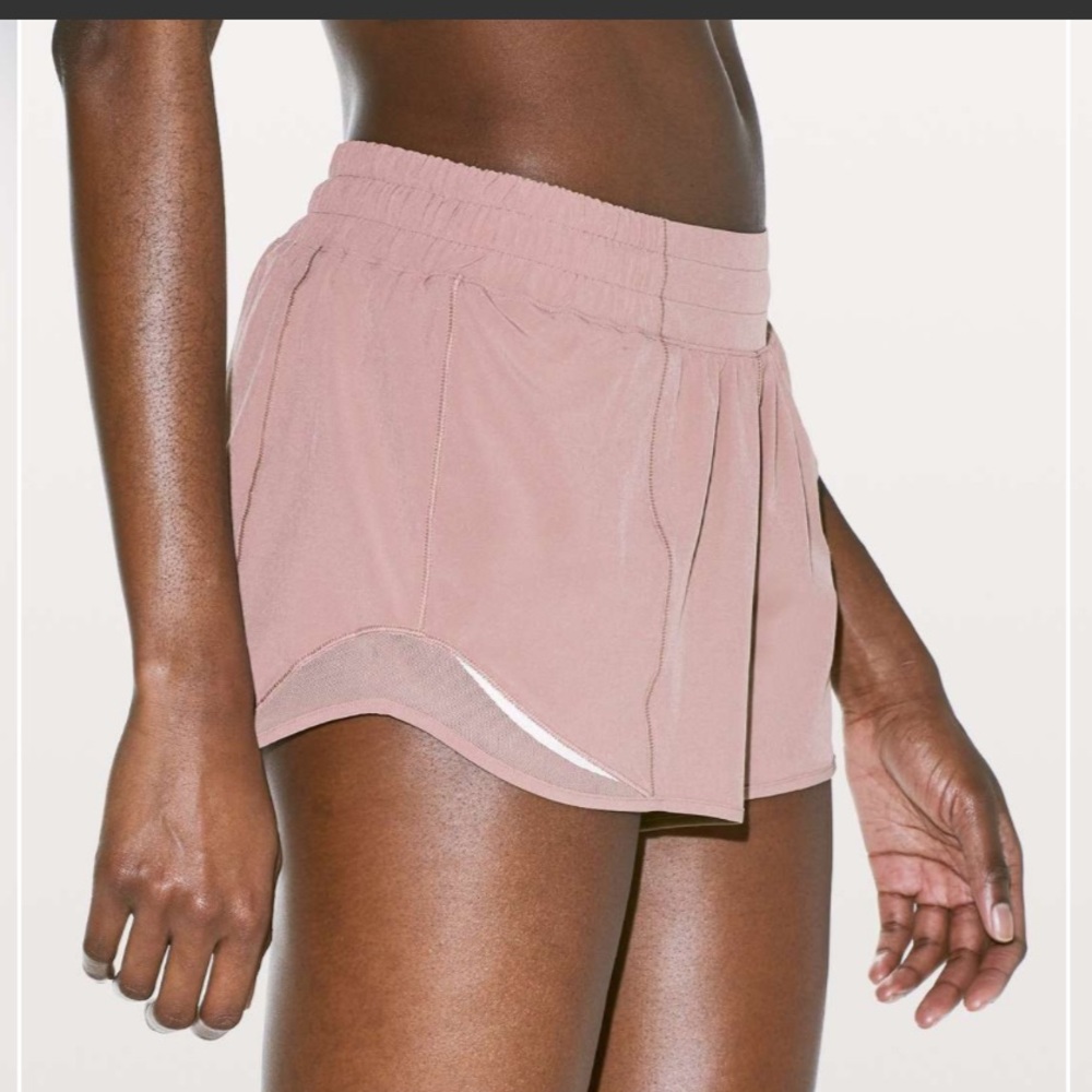 Lululemon Hotty Hot Short II "Long 4” Copper Coil Size 4